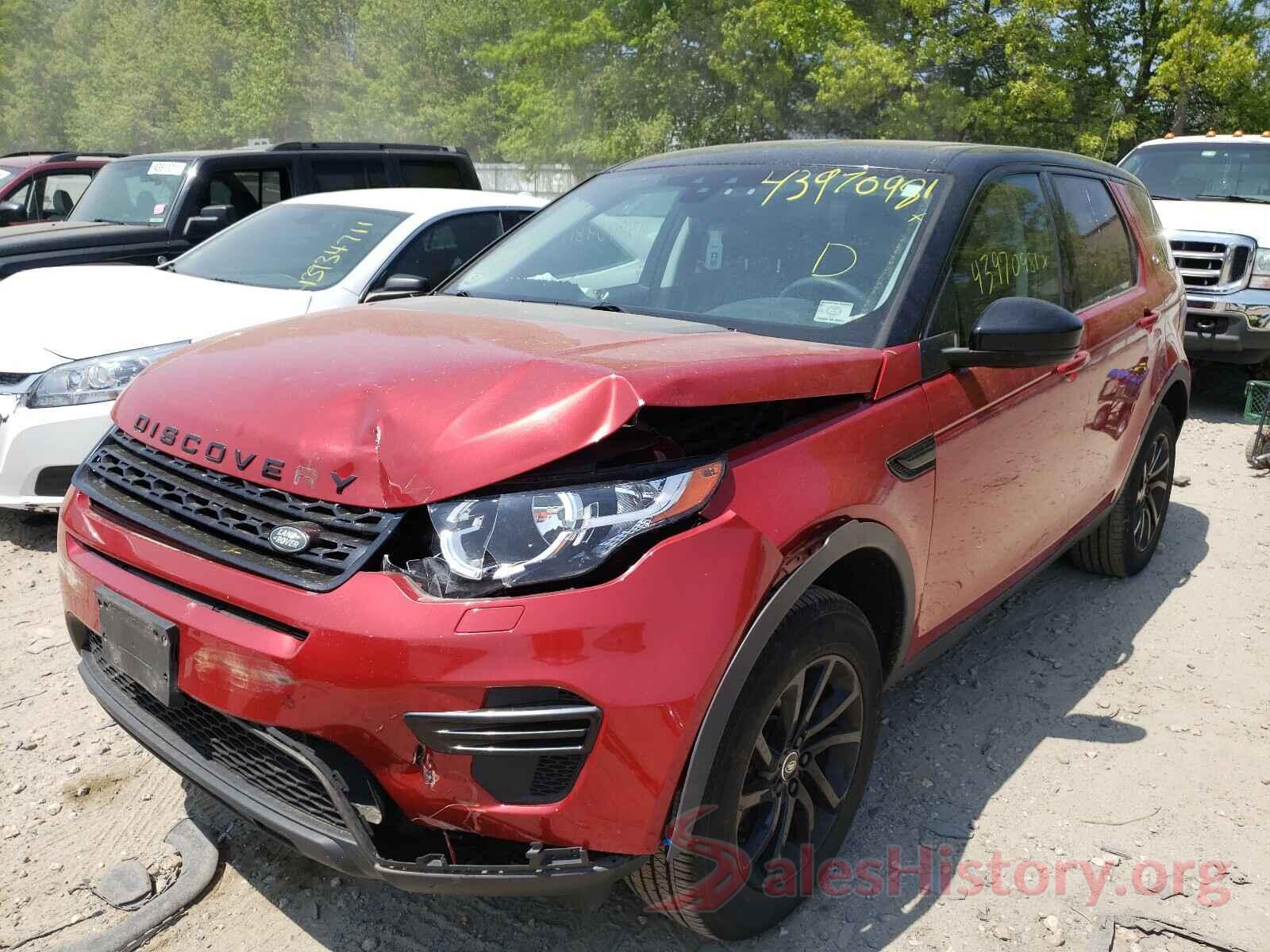 SALCP2BGXGH544640 2016 LAND ROVER DISCOVERY