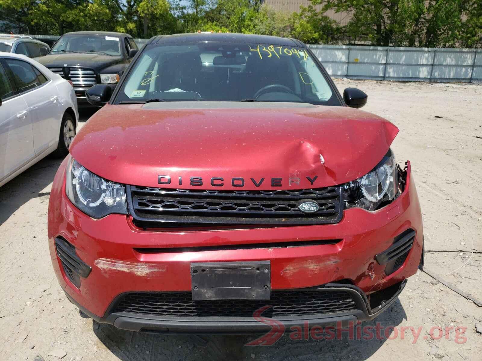 SALCP2BGXGH544640 2016 LAND ROVER DISCOVERY