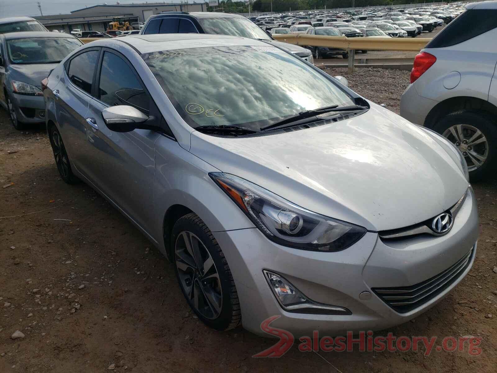 KMHDH4AE2GU553338 2016 HYUNDAI ELANTRA