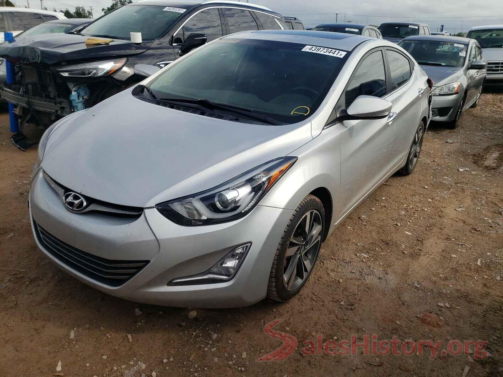 KMHDH4AE2GU553338 2016 HYUNDAI ELANTRA