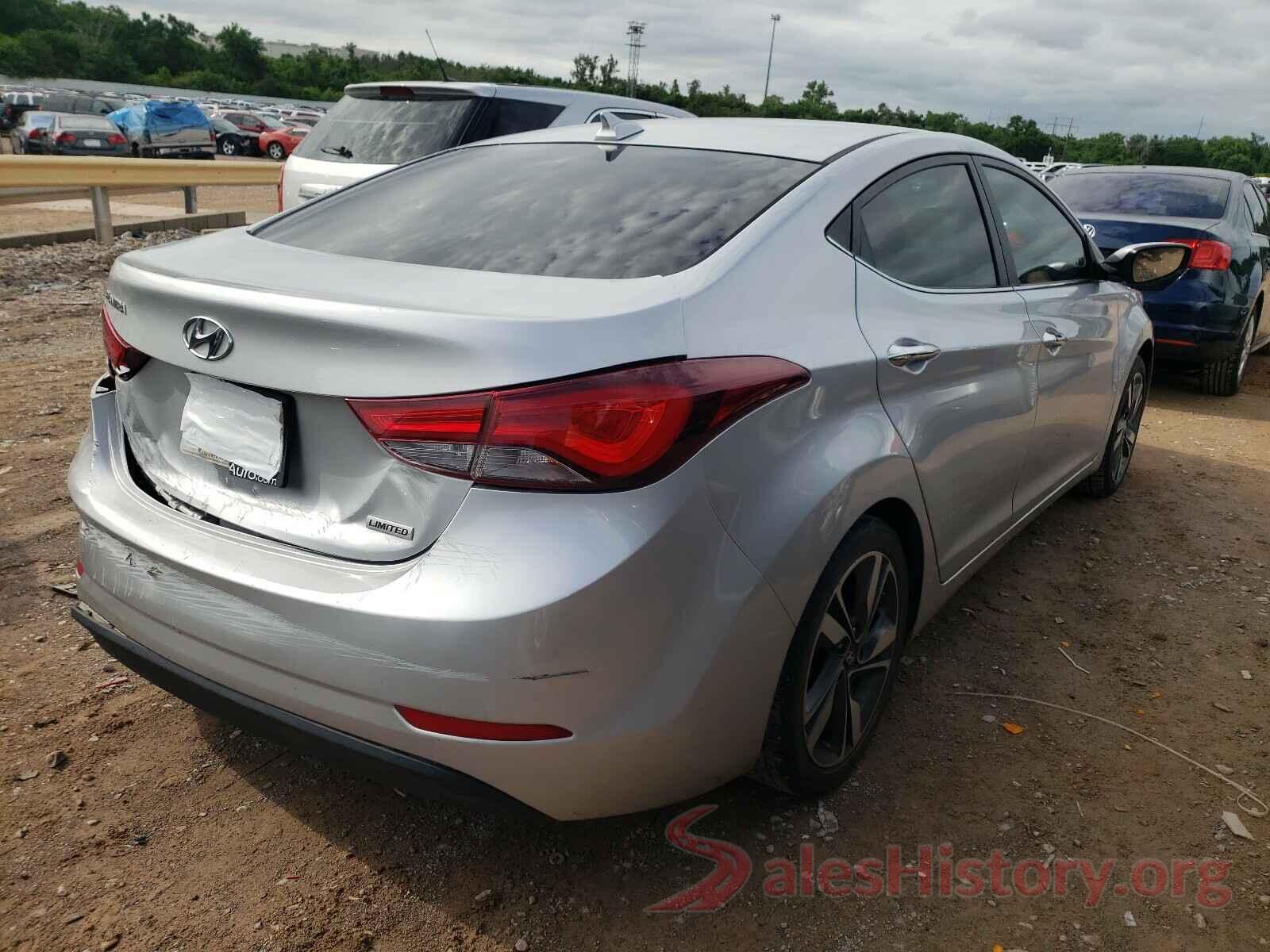 KMHDH4AE2GU553338 2016 HYUNDAI ELANTRA