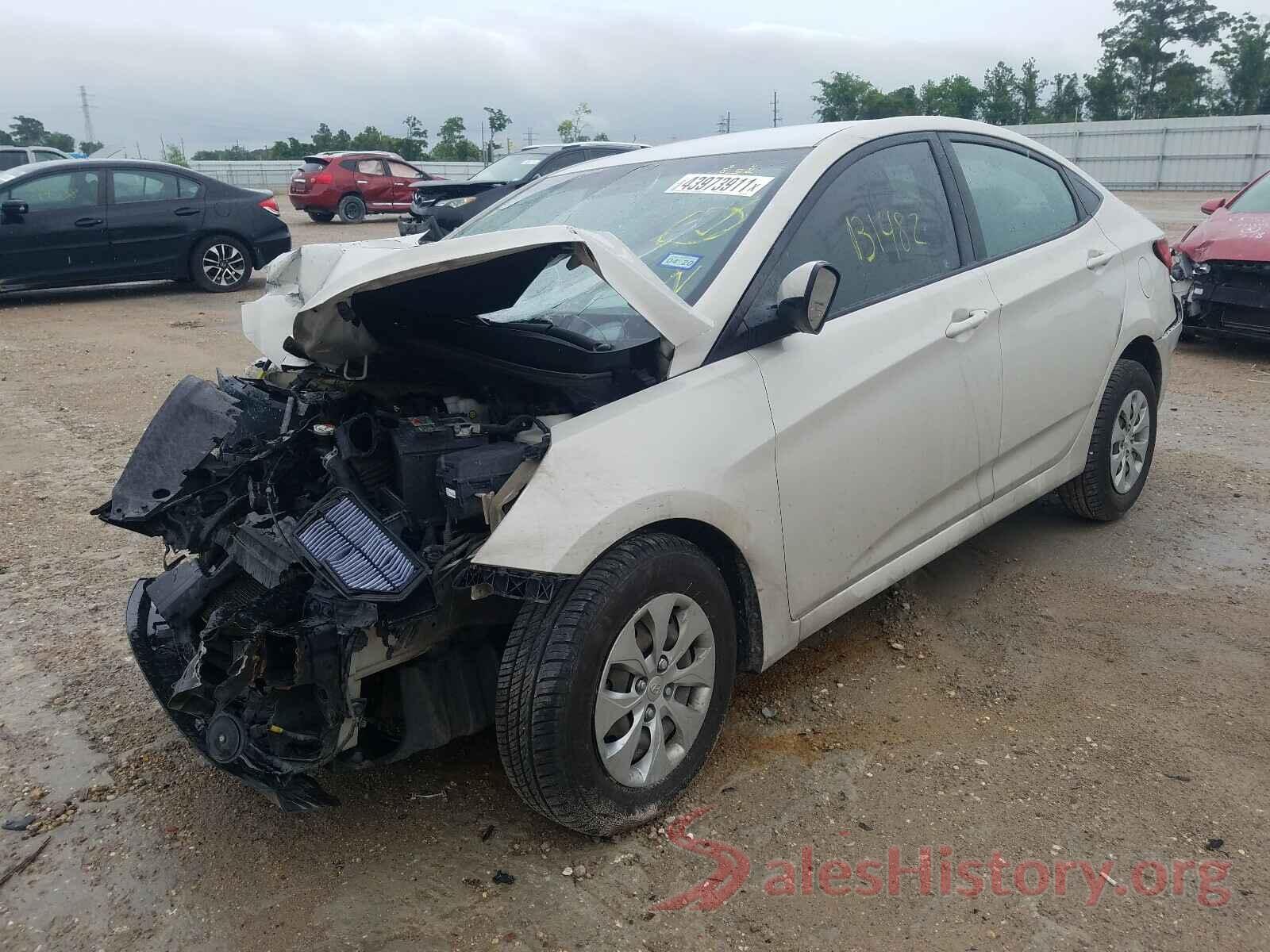 KMHCT4AE1GU099254 2016 HYUNDAI ACCENT