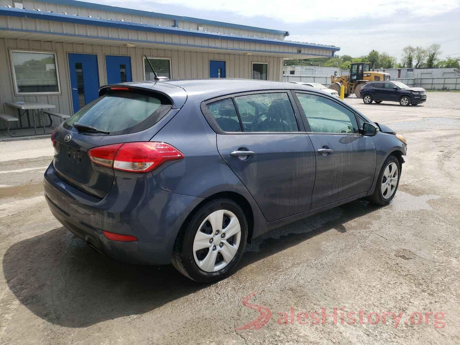 KNAFK5A8XG5575917 2016 KIA FORTE