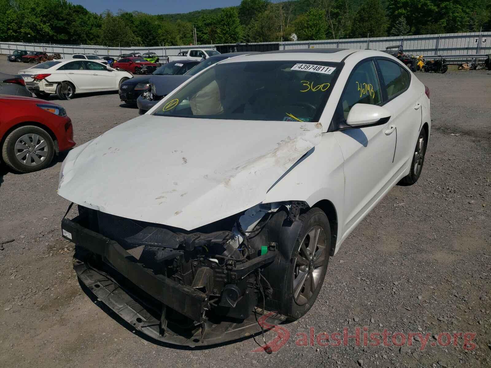 5NPD84LF3JH253559 2018 HYUNDAI ELANTRA