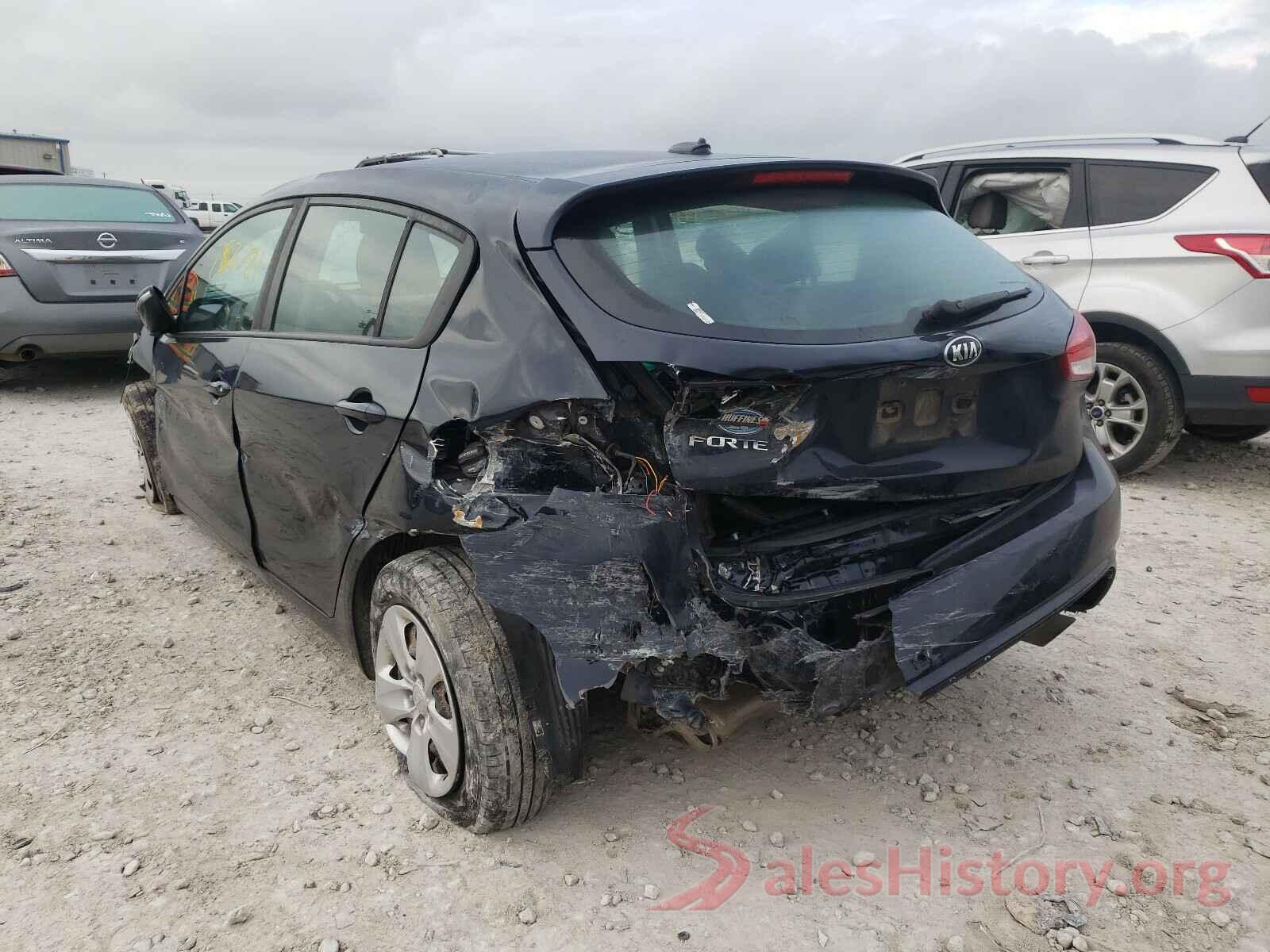 KNAFK5A88H5721247 2017 KIA FORTE