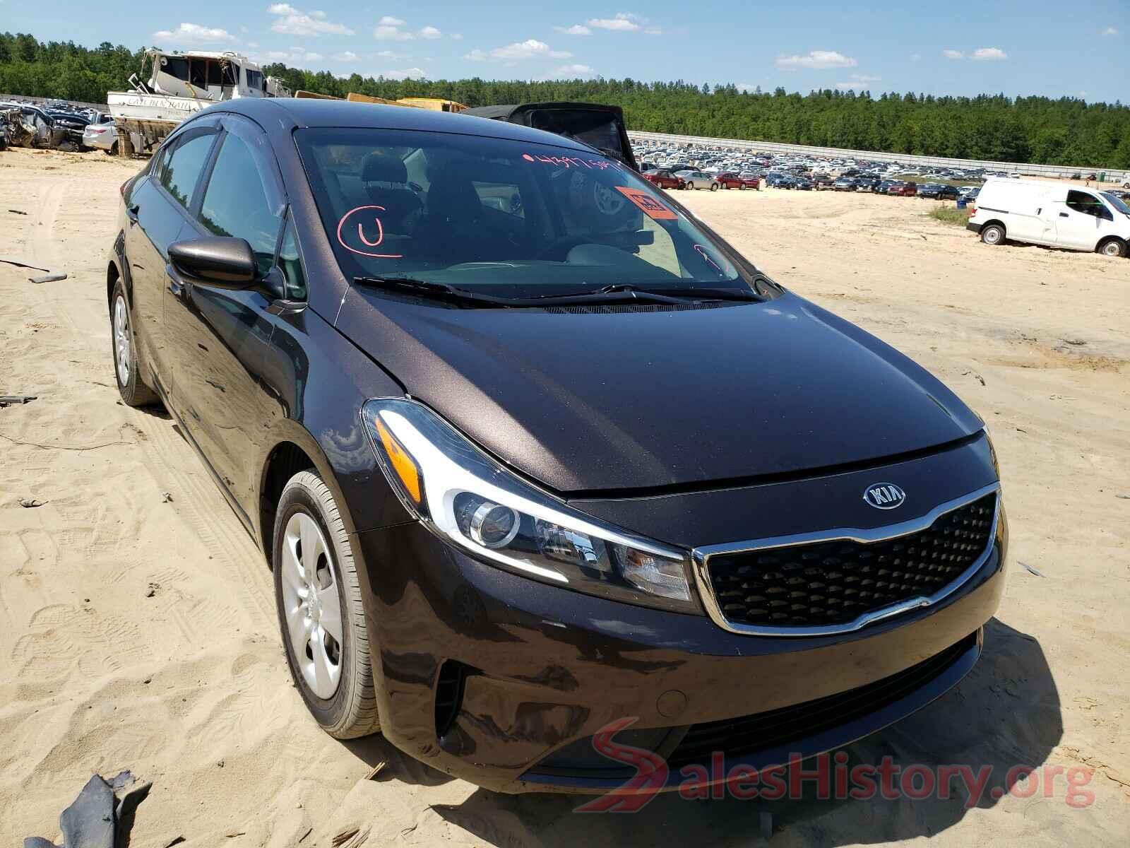 3KPFL4A73JE217376 2018 KIA FORTE