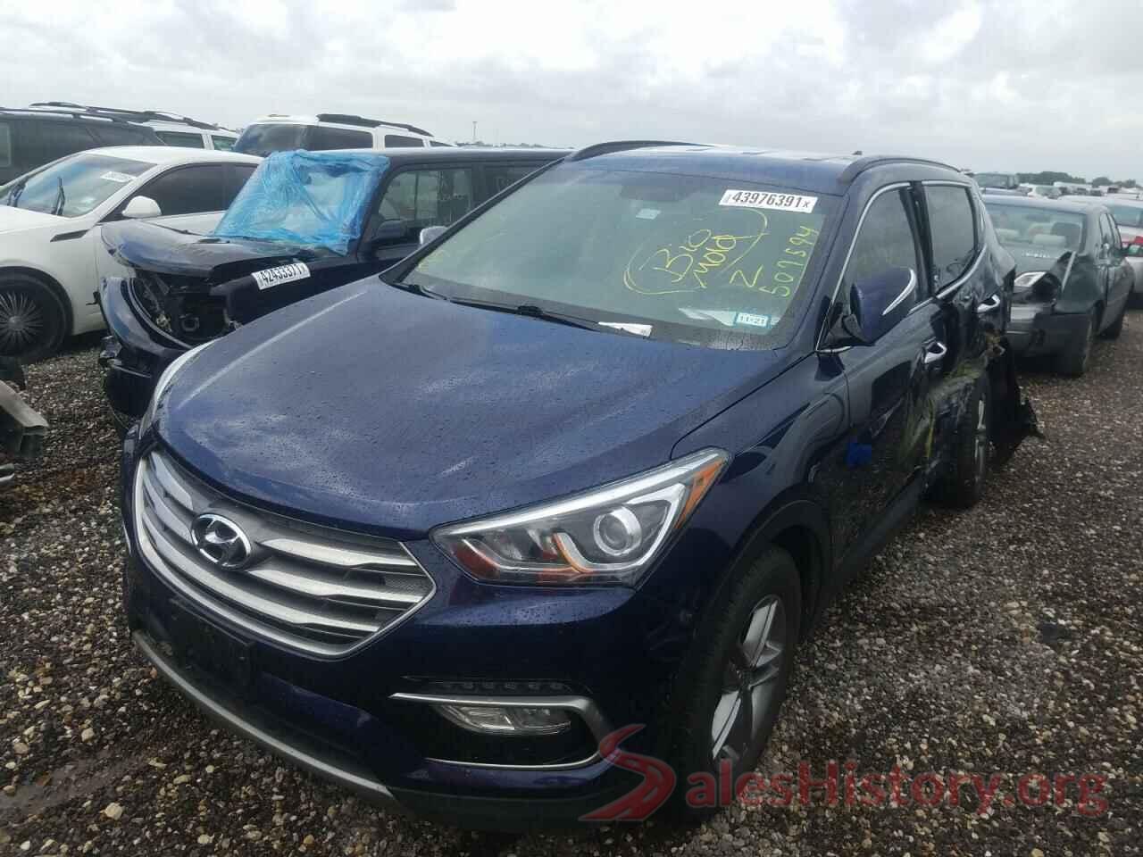 5XYZU3LB4JG509594 2018 HYUNDAI SANTA FE