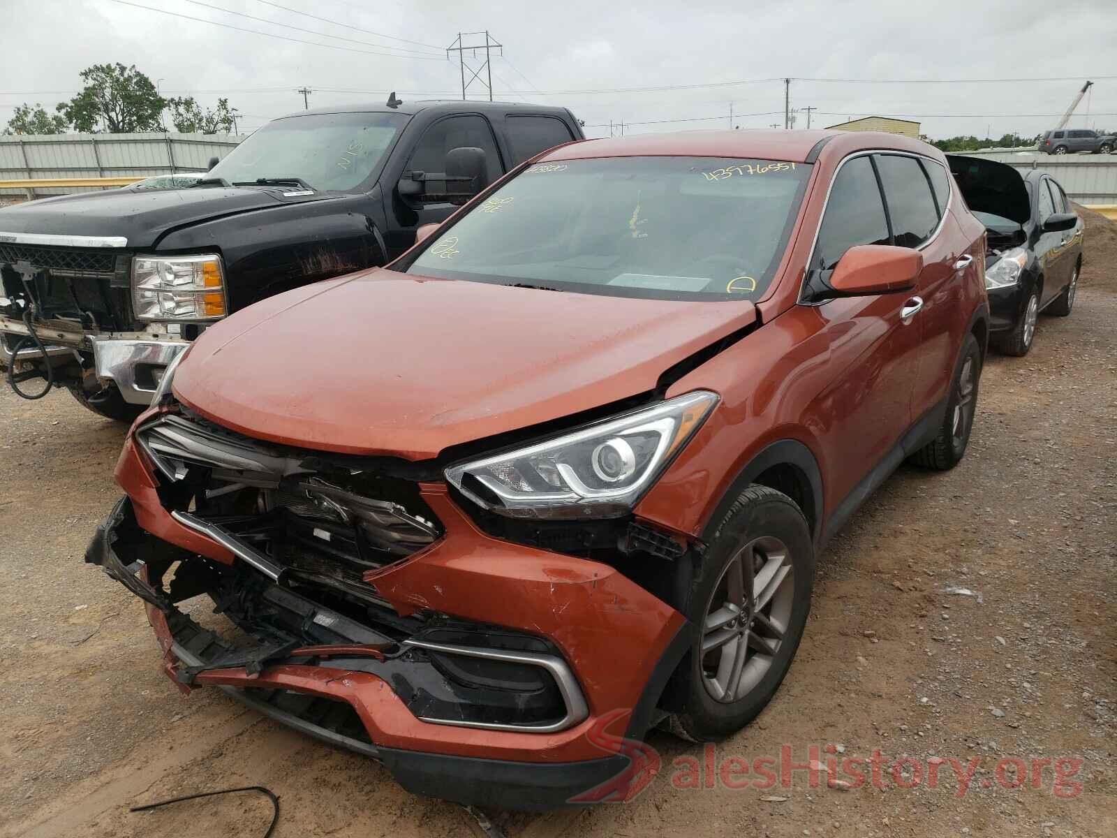 5XYZTDLB3HG443820 2017 HYUNDAI SANTA FE