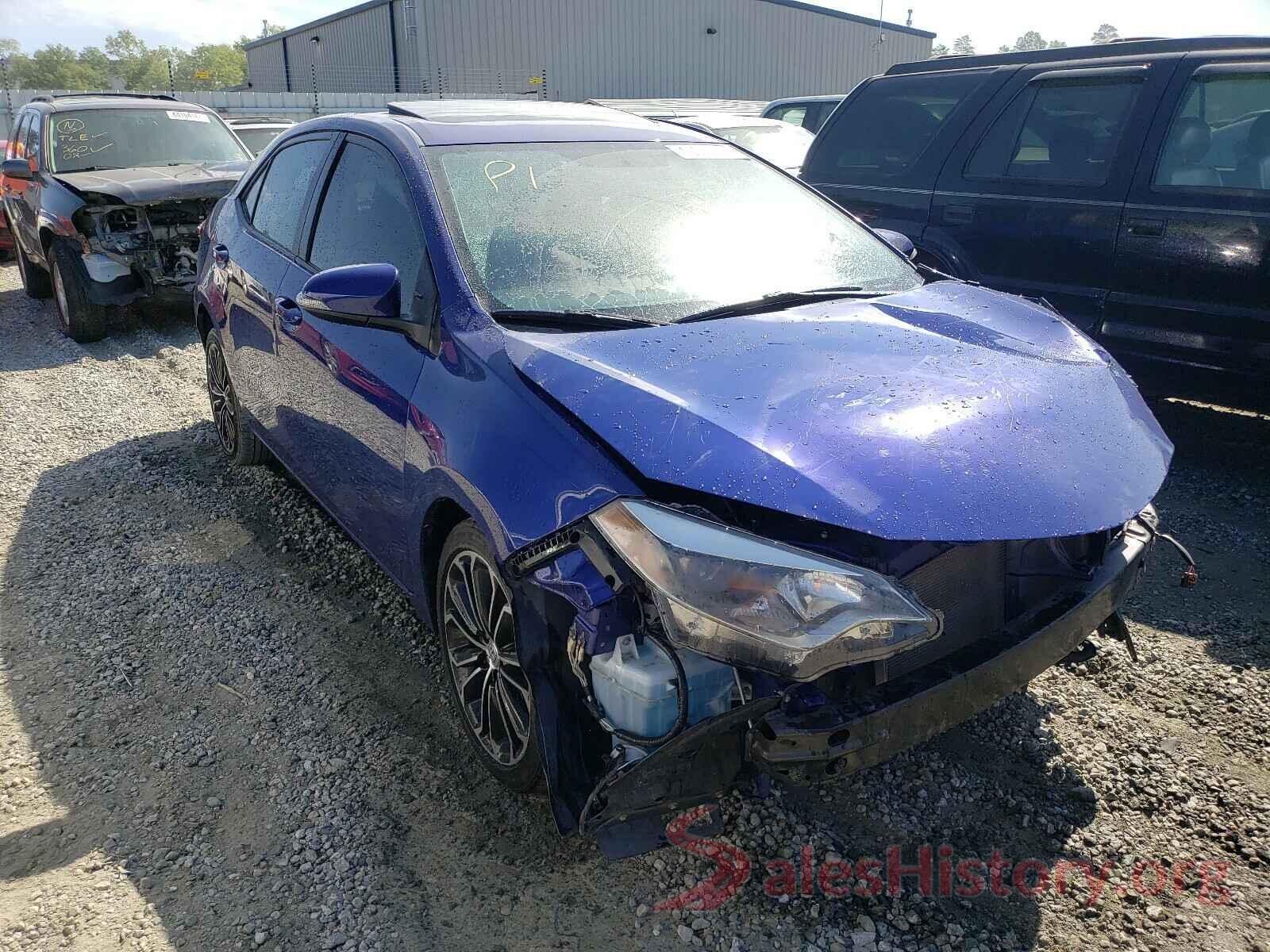 2T1BURHE7GC558557 2016 TOYOTA COROLLA