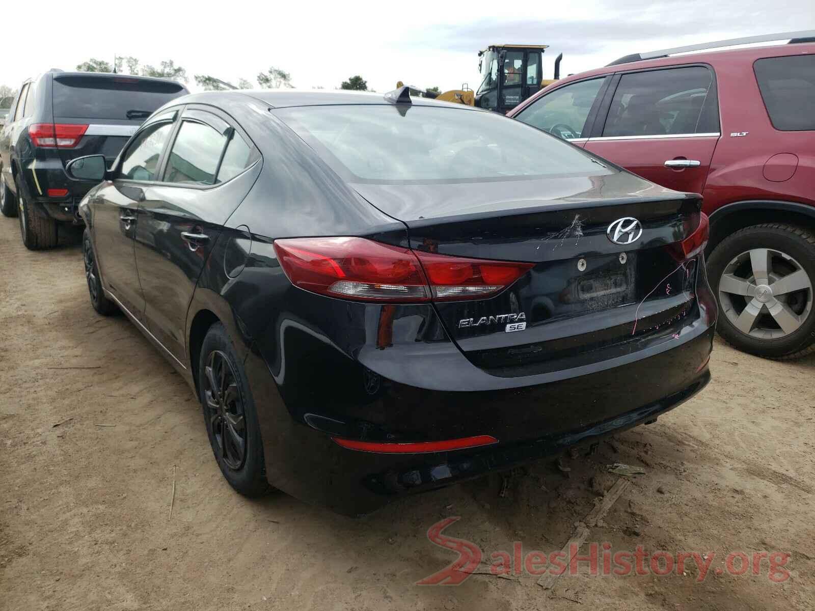 KMHD74LF3HU402051 2017 HYUNDAI ELANTRA