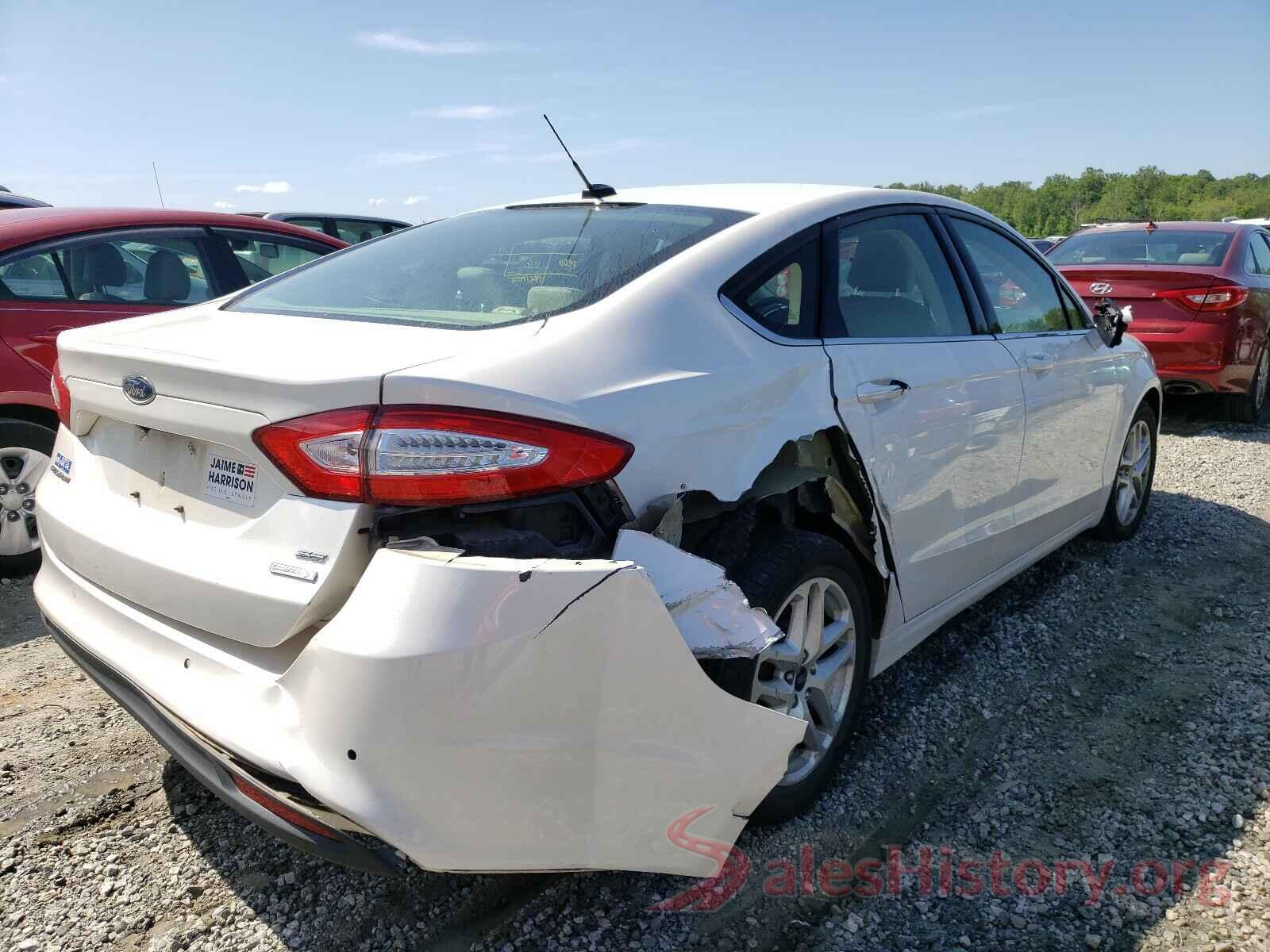 3FA6P0HD3GR210525 2016 FORD FUSION