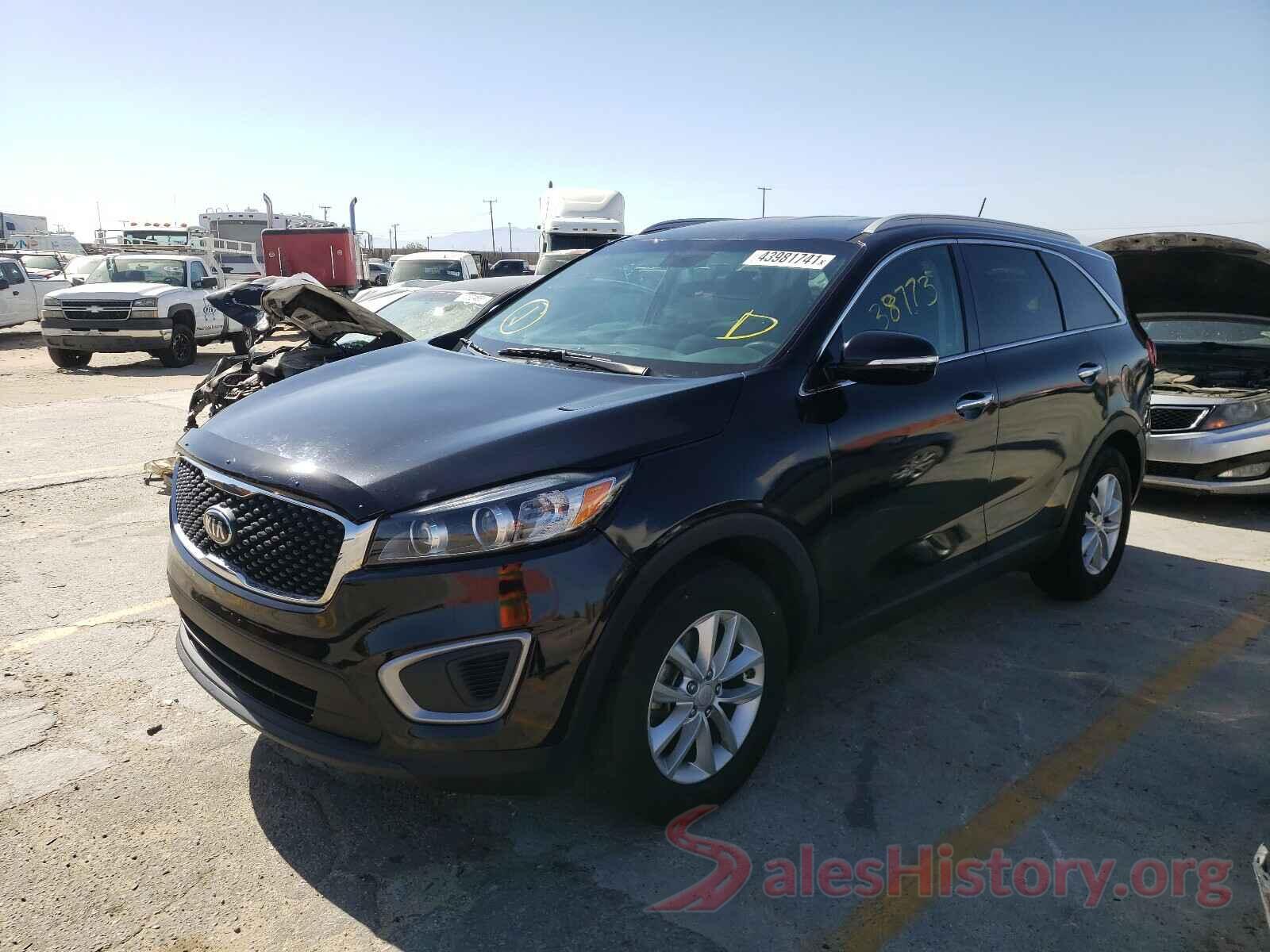 5XYPG4A38HG206103 2017 KIA SORENTO