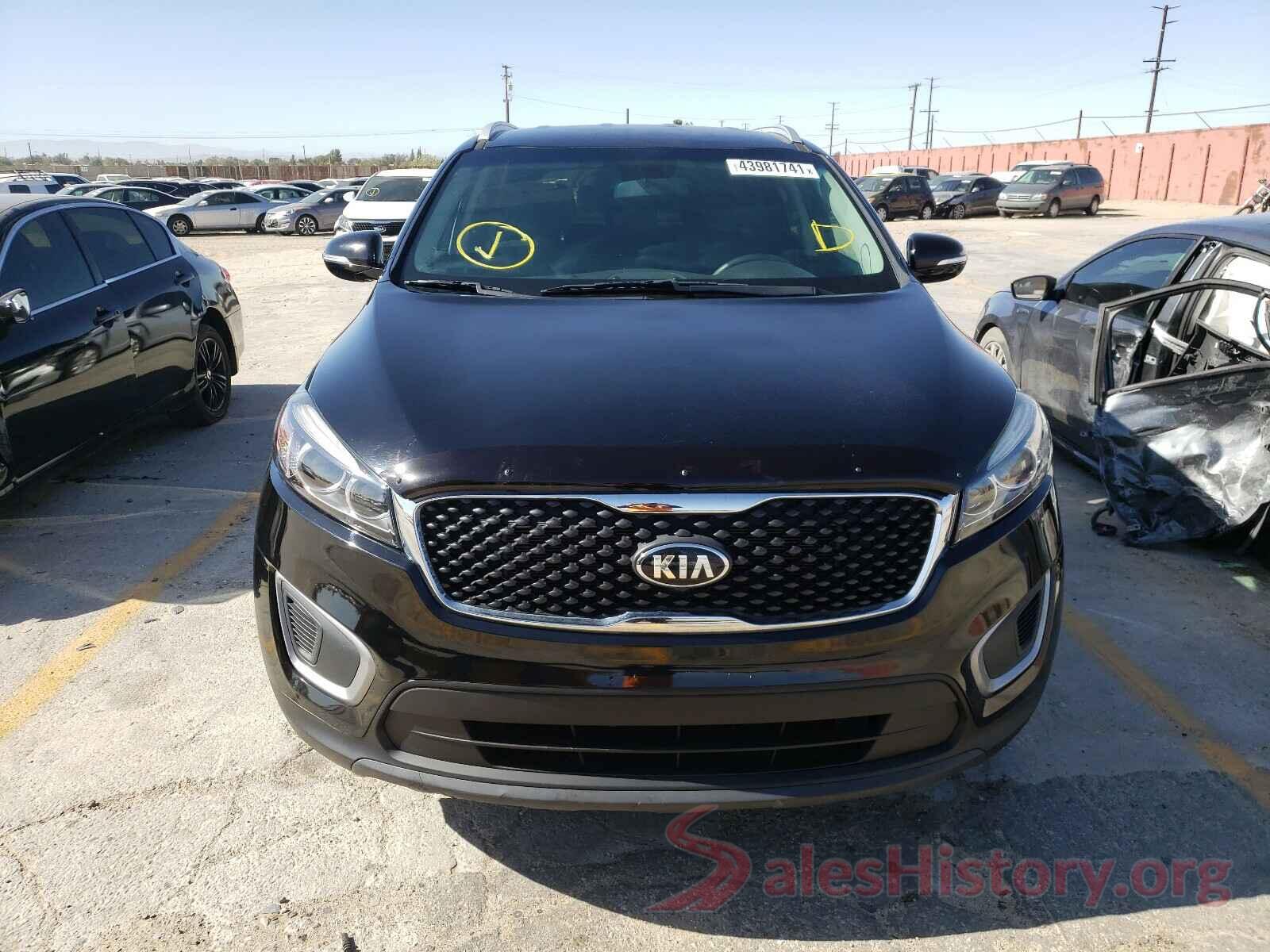 5XYPG4A38HG206103 2017 KIA SORENTO