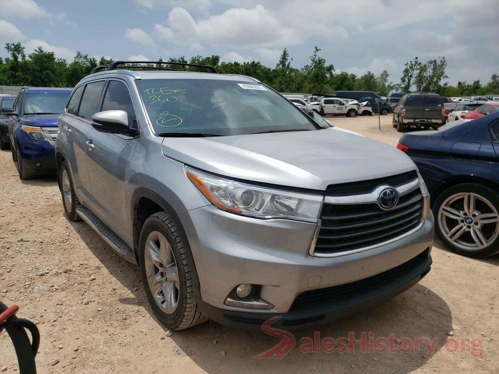 5TDDKRFH4GS258445 2016 TOYOTA HIGHLANDER