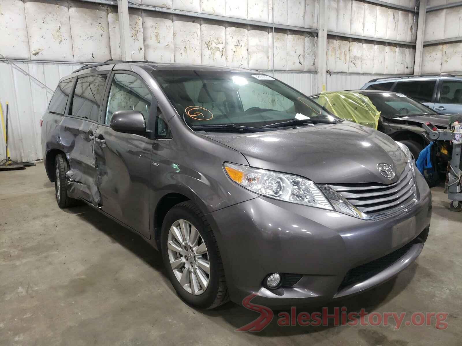 5TDDZ3DC5HS150613 2017 TOYOTA SIENNA