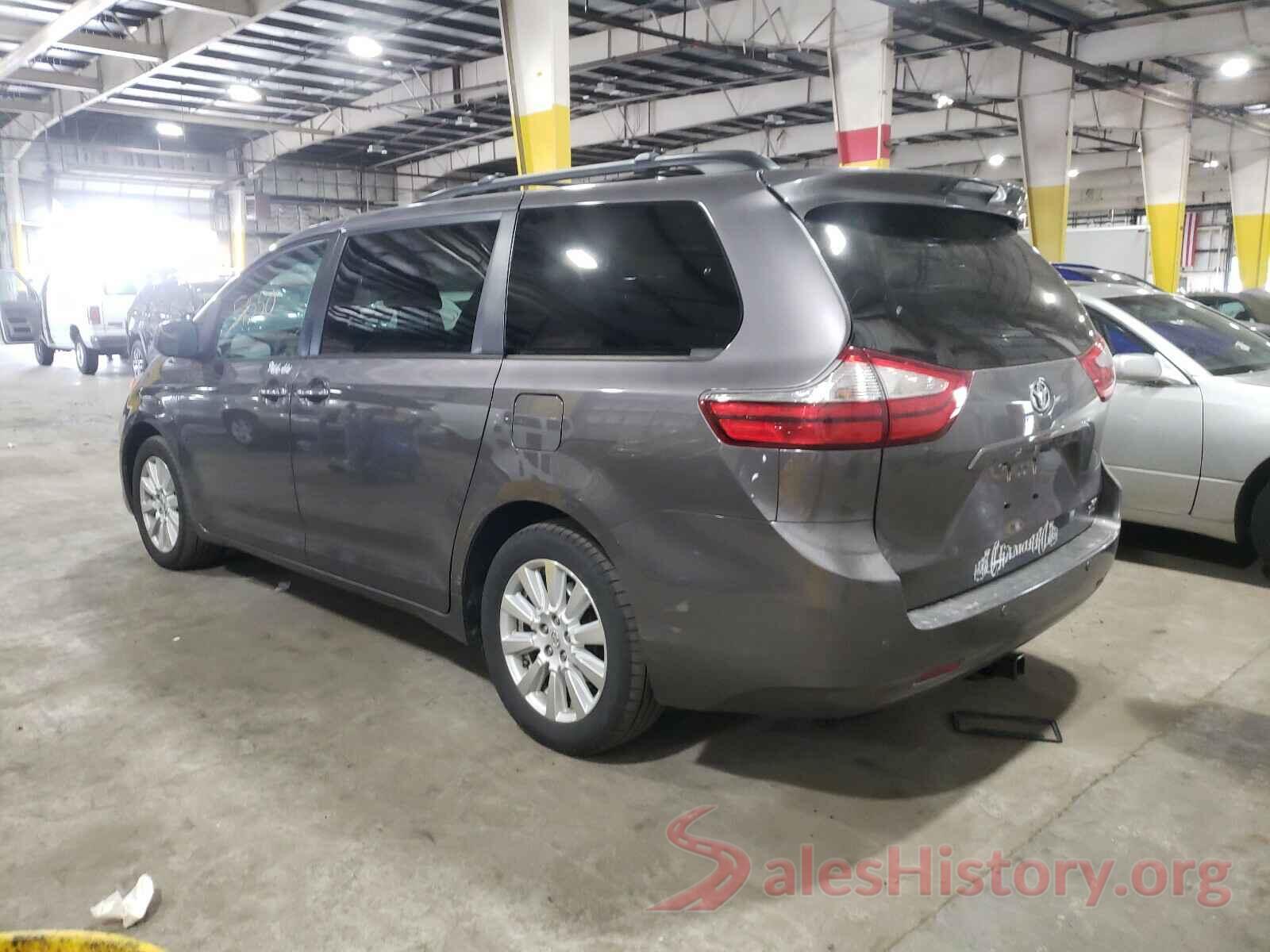 5TDDZ3DC5HS150613 2017 TOYOTA SIENNA