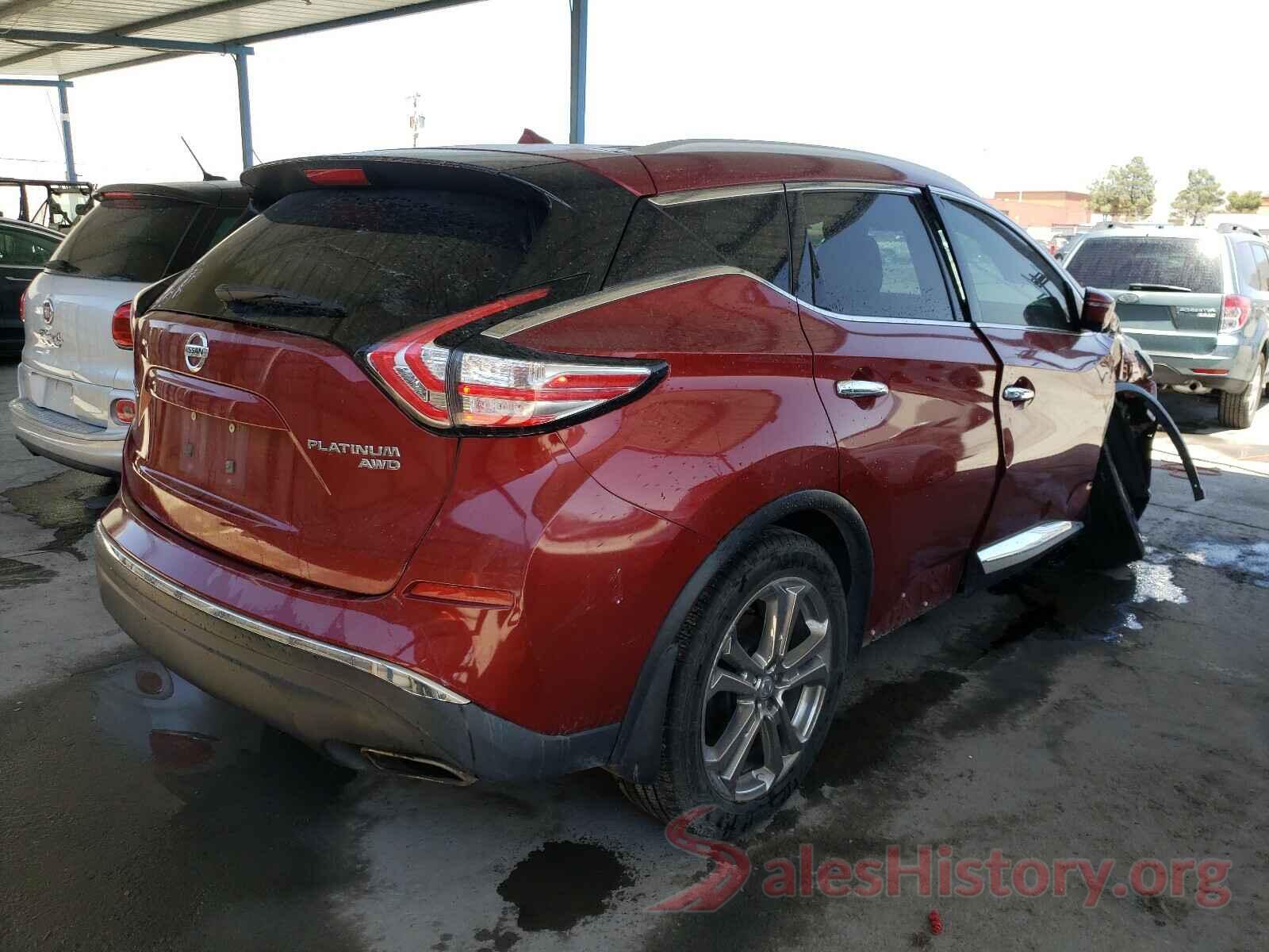 5N1AZ2MH2GN105492 2016 NISSAN MURANO