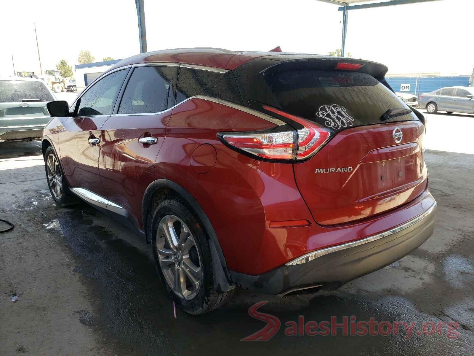 5N1AZ2MH2GN105492 2016 NISSAN MURANO