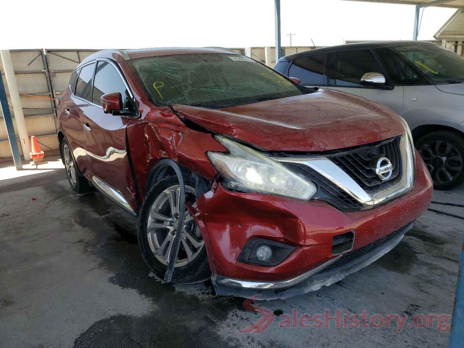 5N1AZ2MH2GN105492 2016 NISSAN MURANO