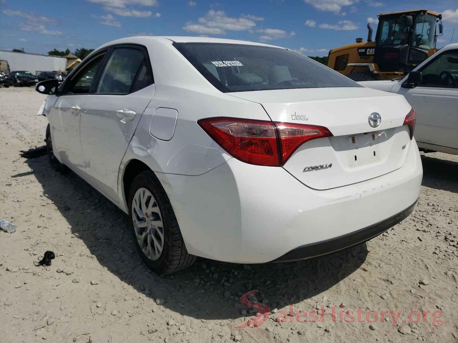 2T1BURHEXHC809685 2017 TOYOTA COROLLA