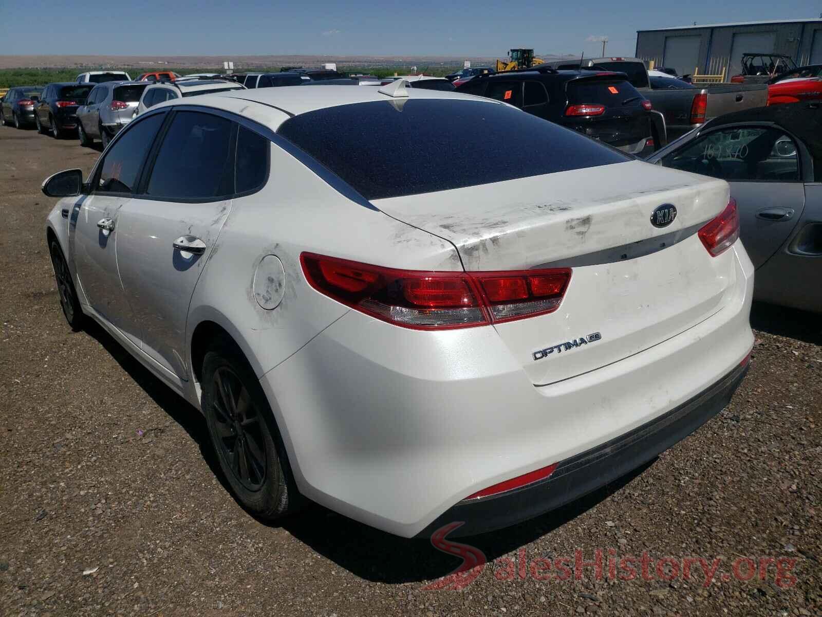 KNAGT4L35G5083731 2016 KIA OPTIMA