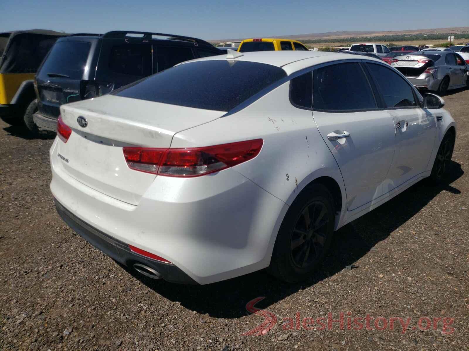 KNAGT4L35G5083731 2016 KIA OPTIMA