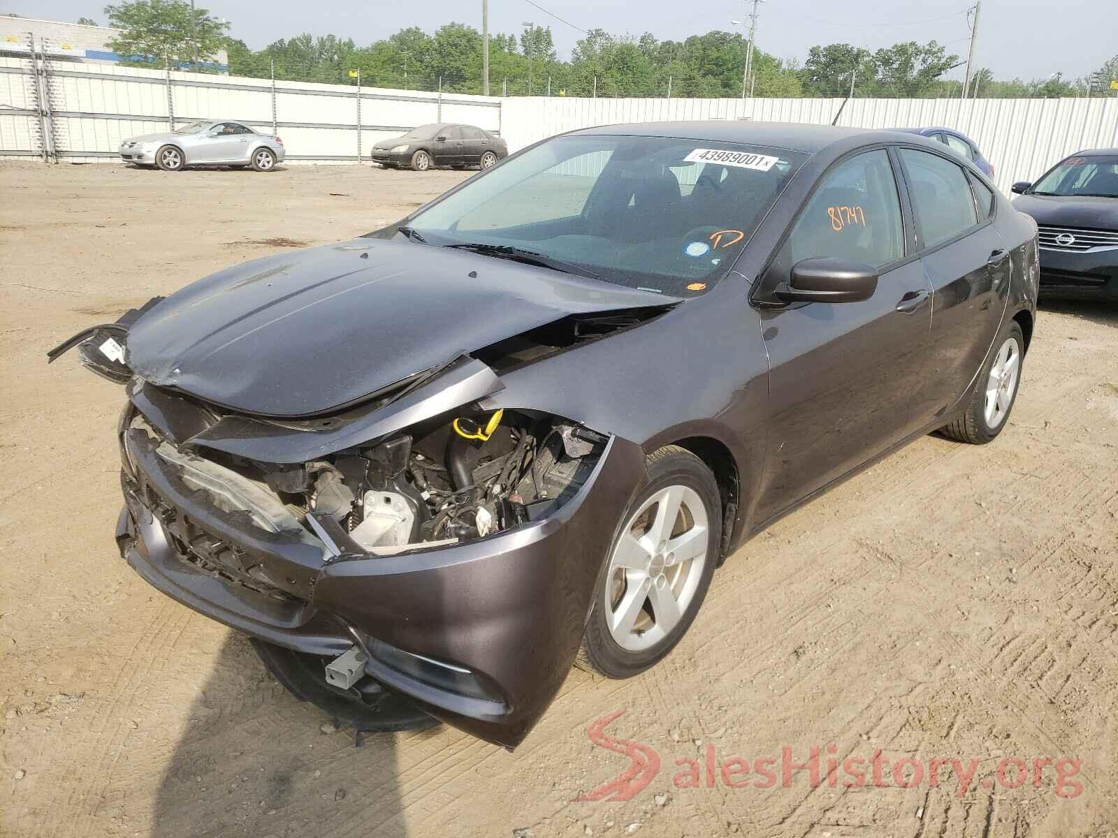 1C3CDFBB8GD624588 2016 DODGE DART