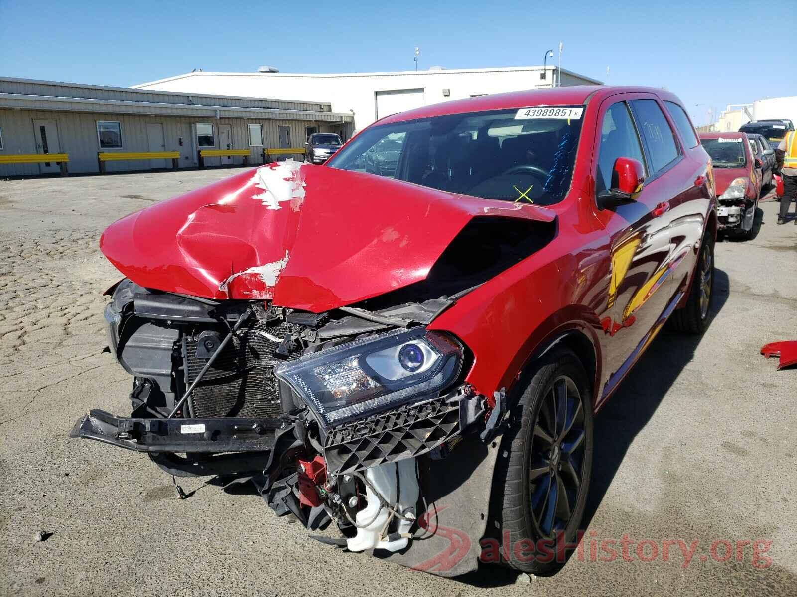 1C4RDJDG0HC847863 2017 DODGE DURANGO