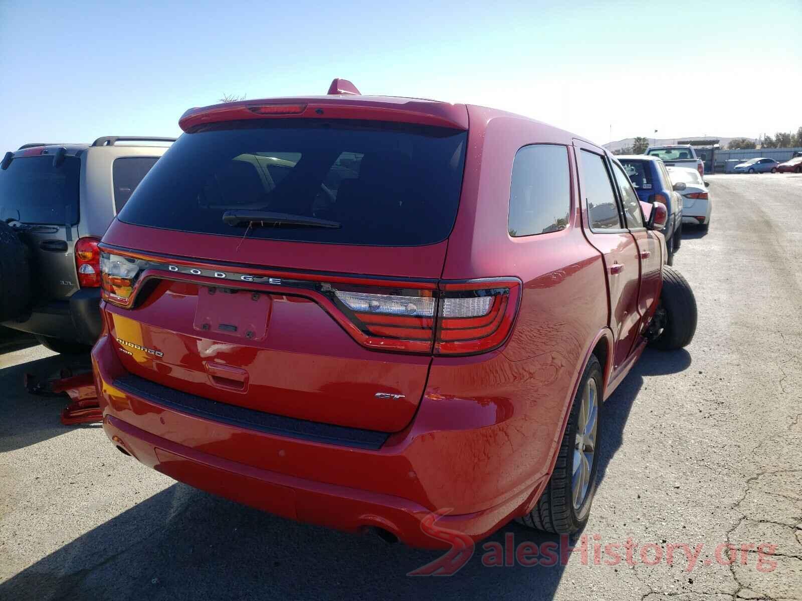 1C4RDJDG0HC847863 2017 DODGE DURANGO