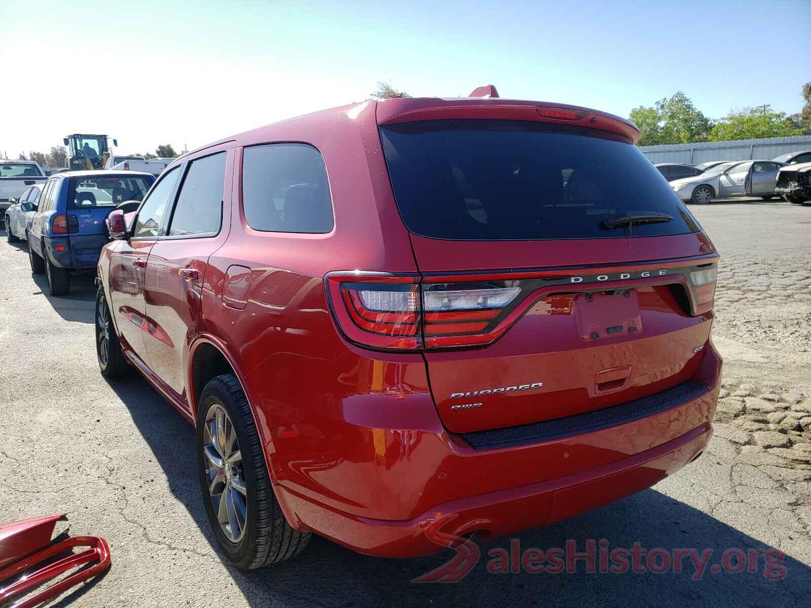 1C4RDJDG0HC847863 2017 DODGE DURANGO