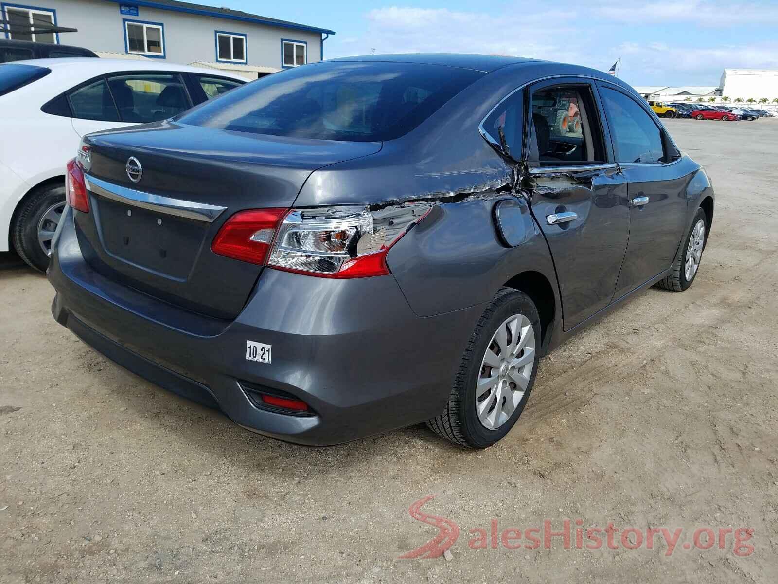 3N1AB7AP4HY389393 2017 NISSAN SENTRA