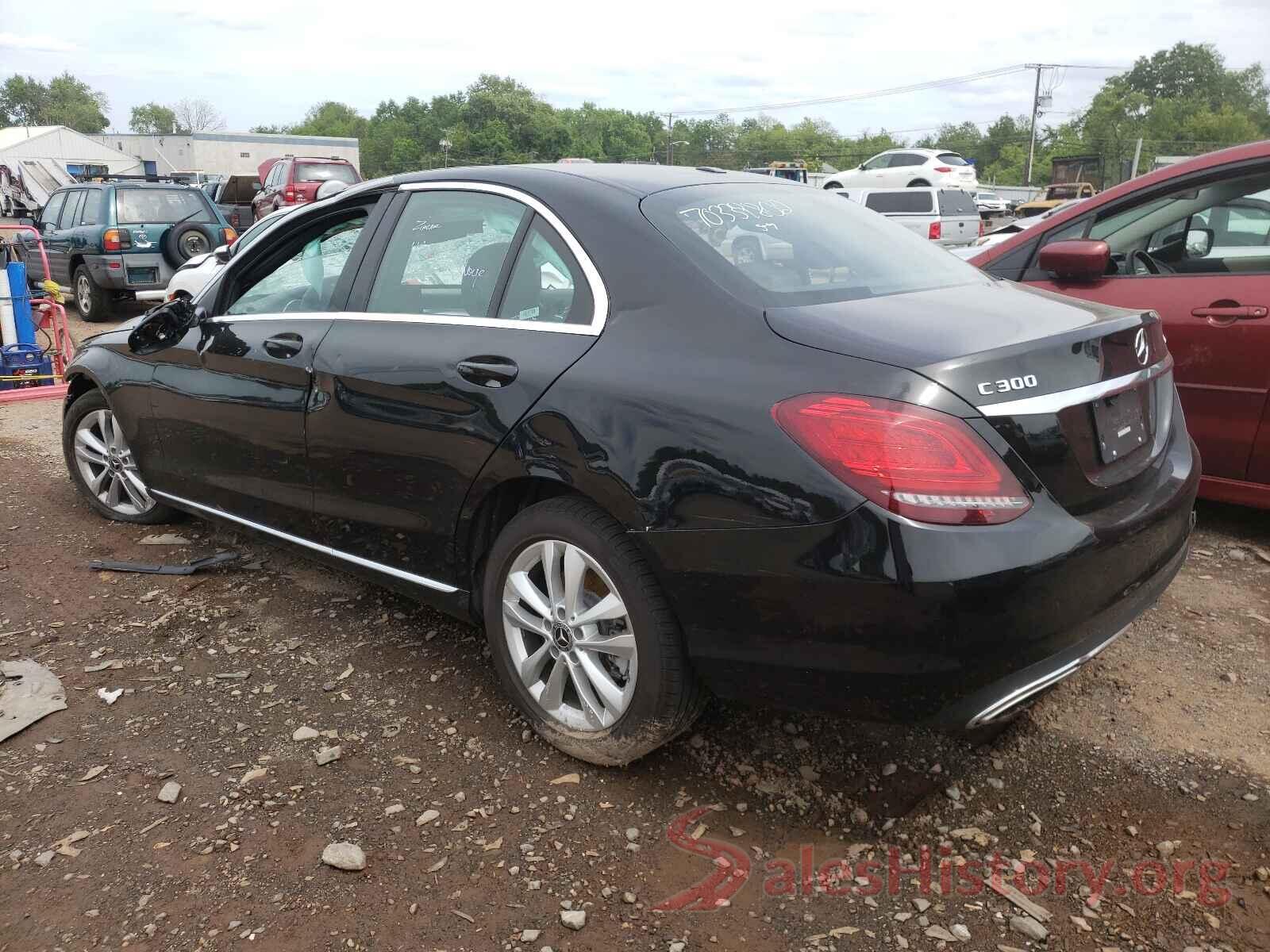 55SWF8EBXKU313092 2019 MERCEDES-BENZ C CLASS