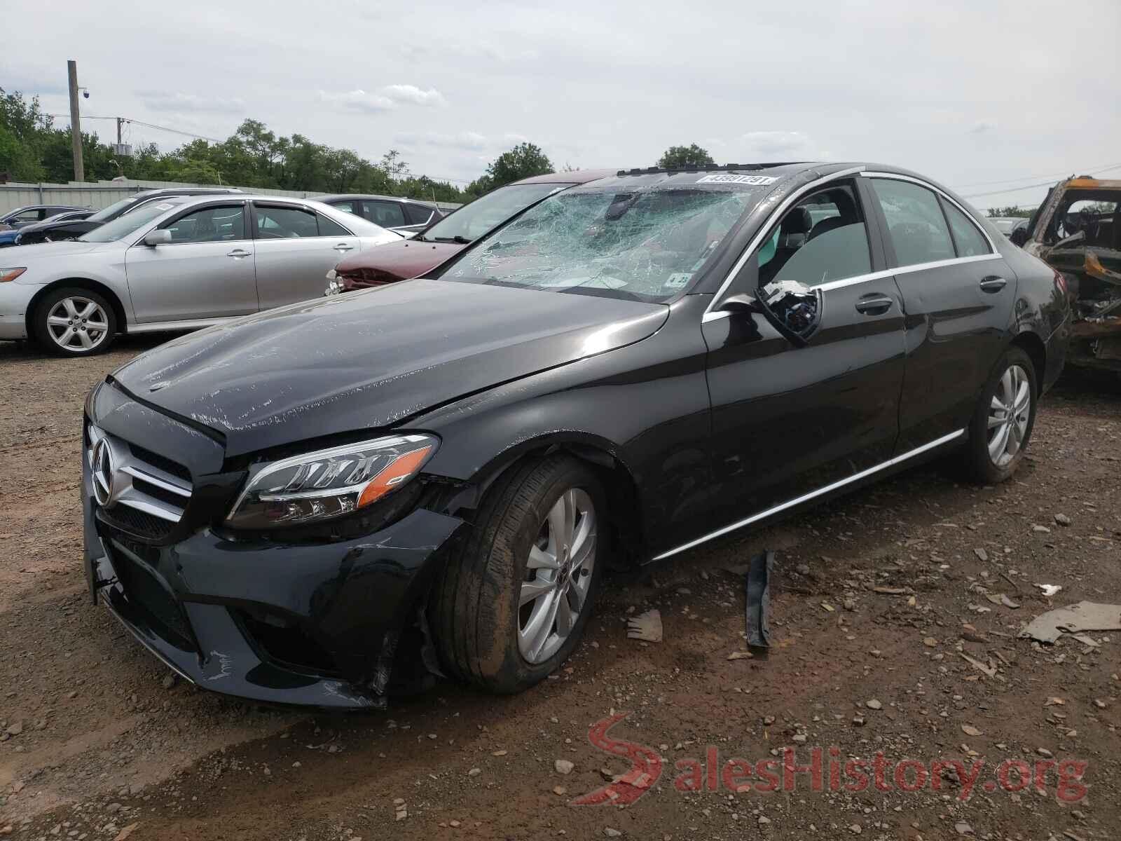 55SWF8EBXKU313092 2019 MERCEDES-BENZ C CLASS