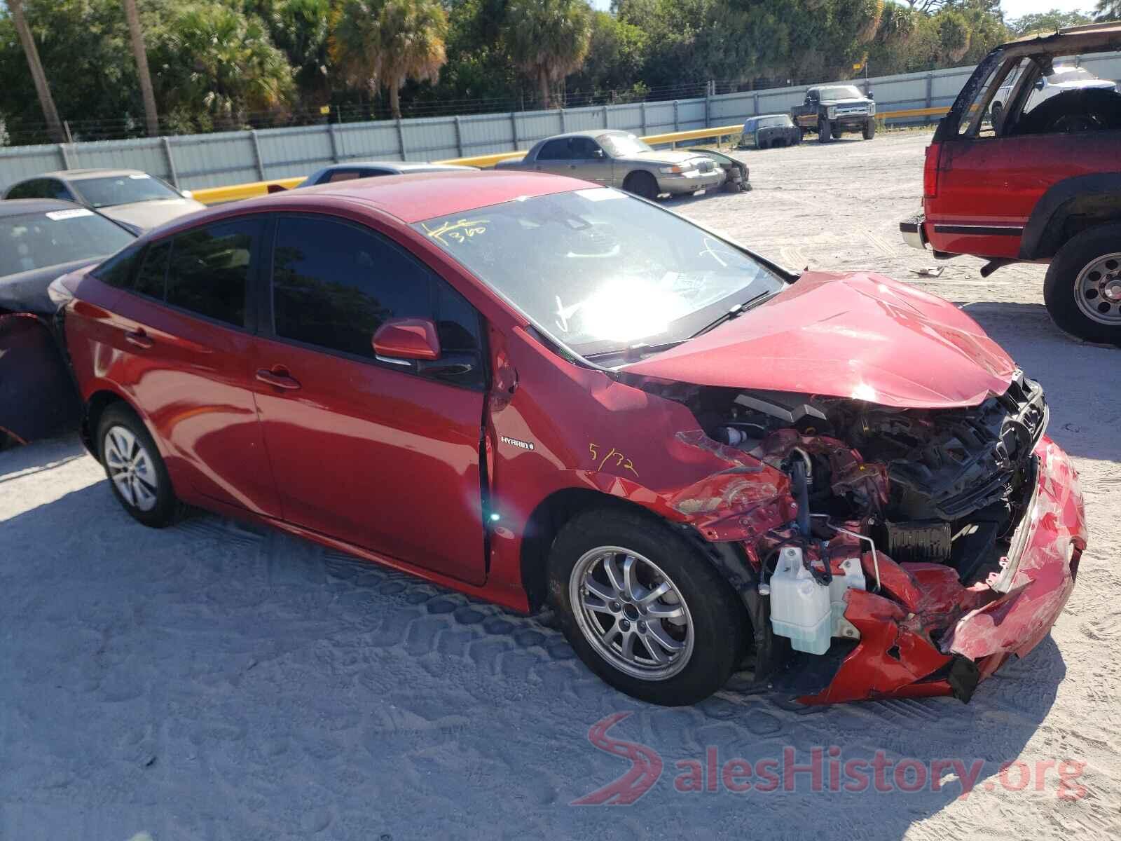 JTDKARFU9H3528327 2017 TOYOTA PRIUS