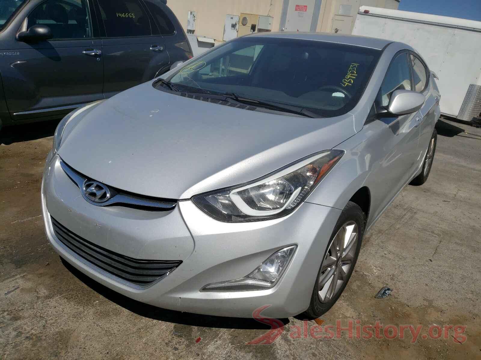 KMHDH4AE6GU586052 2016 HYUNDAI ELANTRA