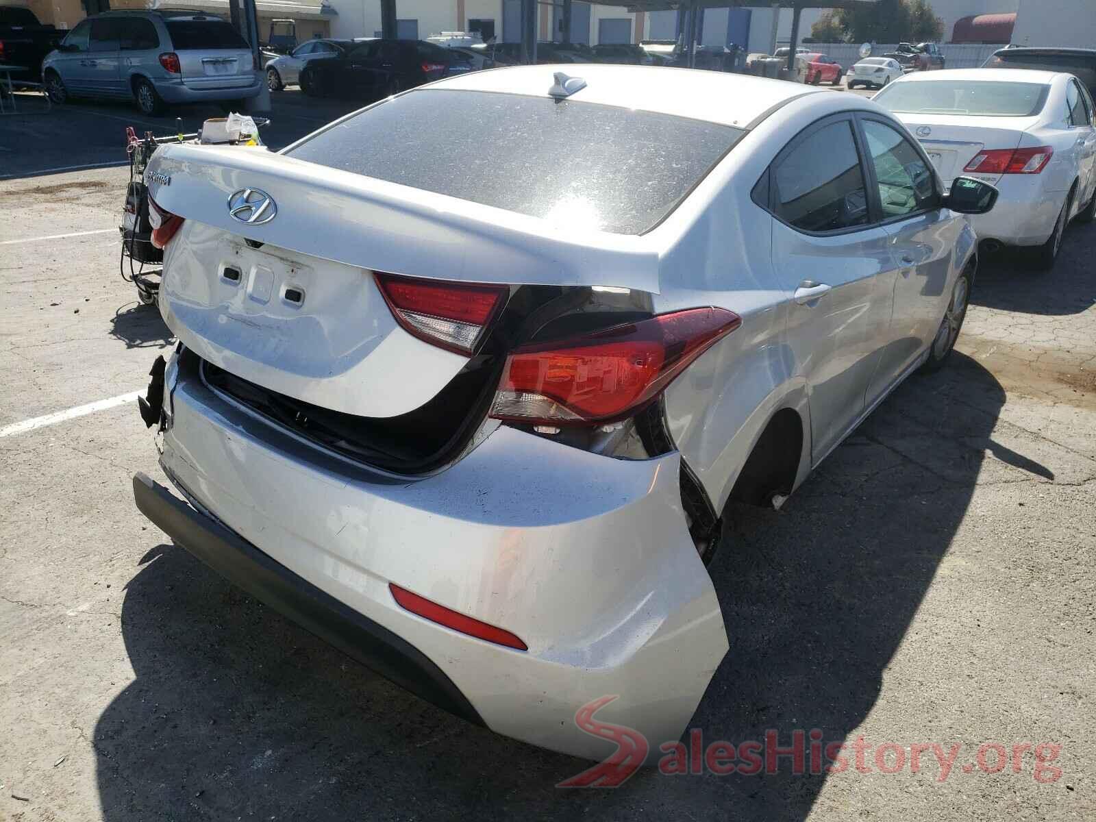 KMHDH4AE6GU586052 2016 HYUNDAI ELANTRA