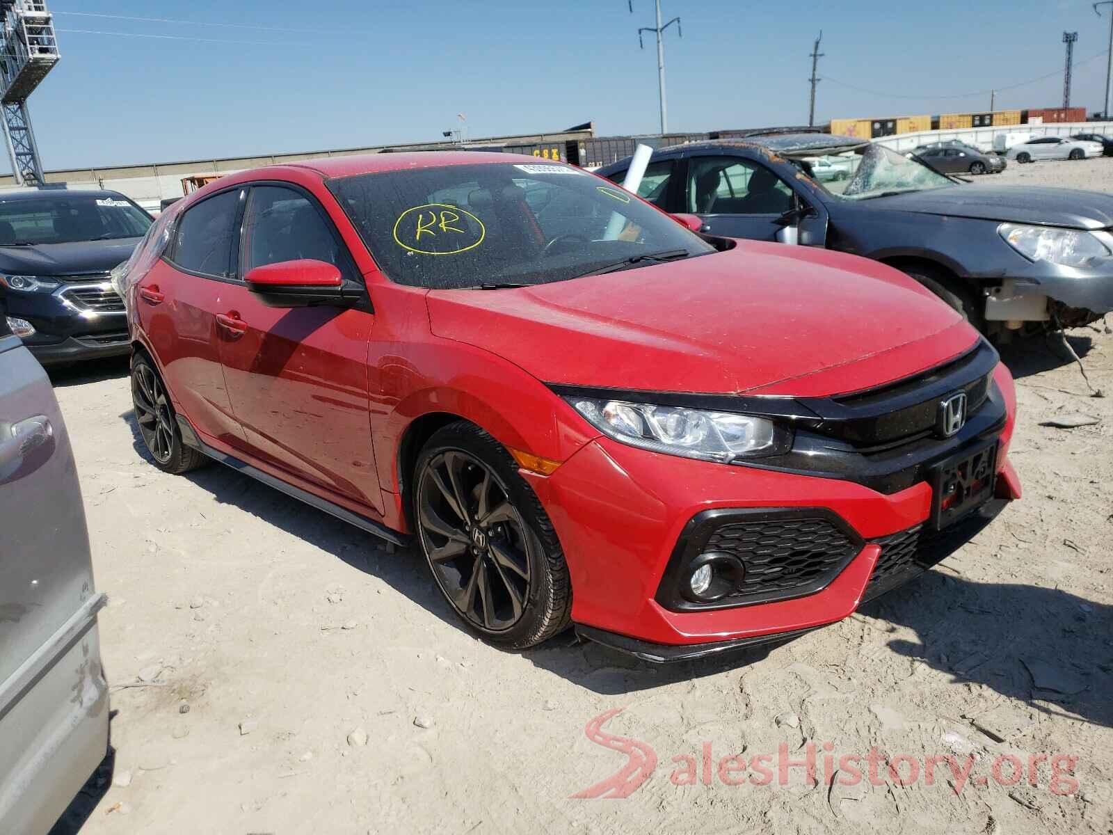 SHHFK7H49HU221077 2017 HONDA CIVIC