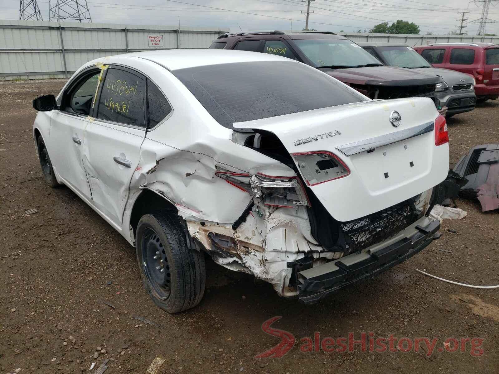 3N1AB7AP3KY344937 2019 NISSAN SENTRA