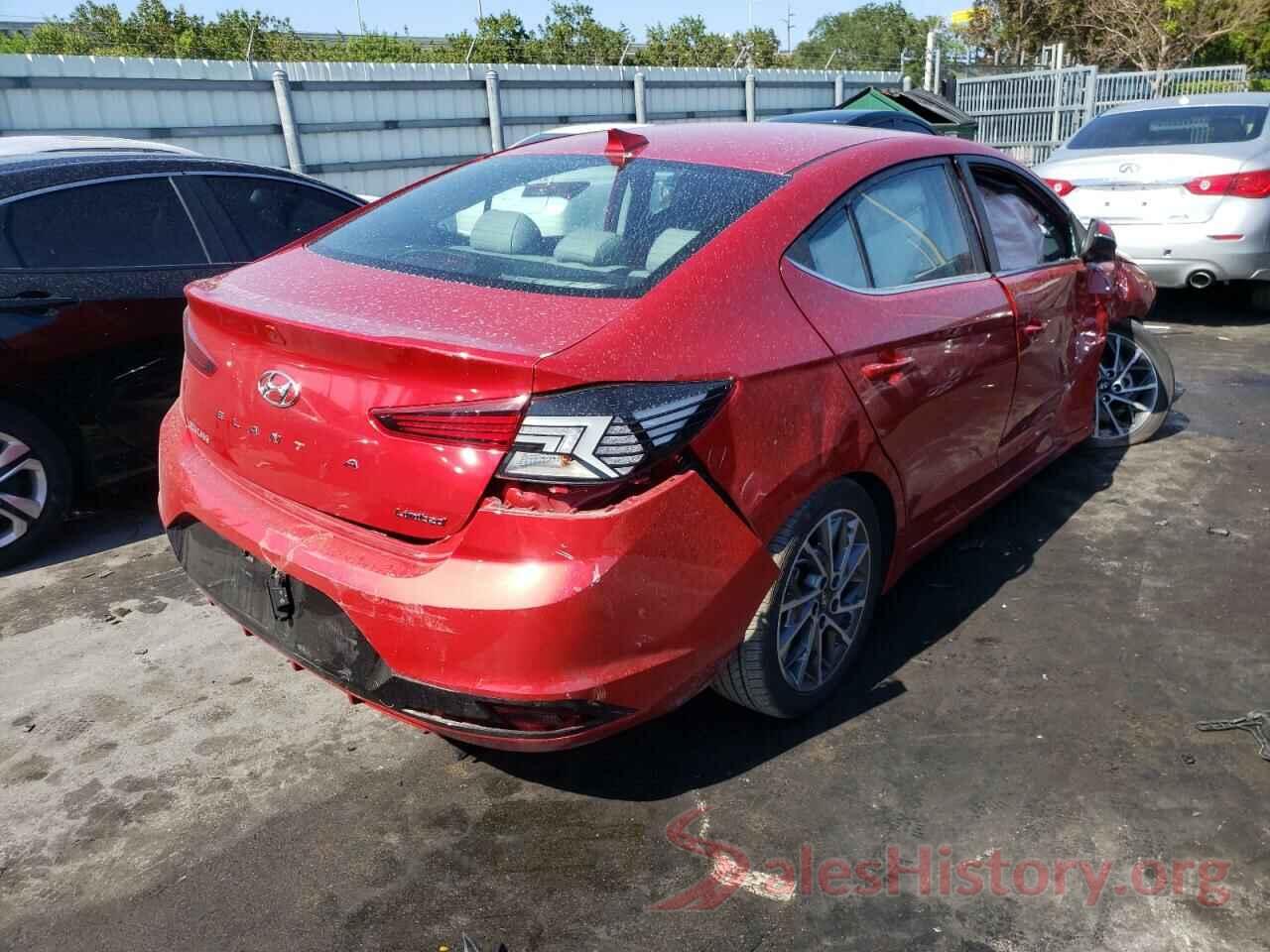 5NPD84LF0LH616936 2020 HYUNDAI ELANTRA