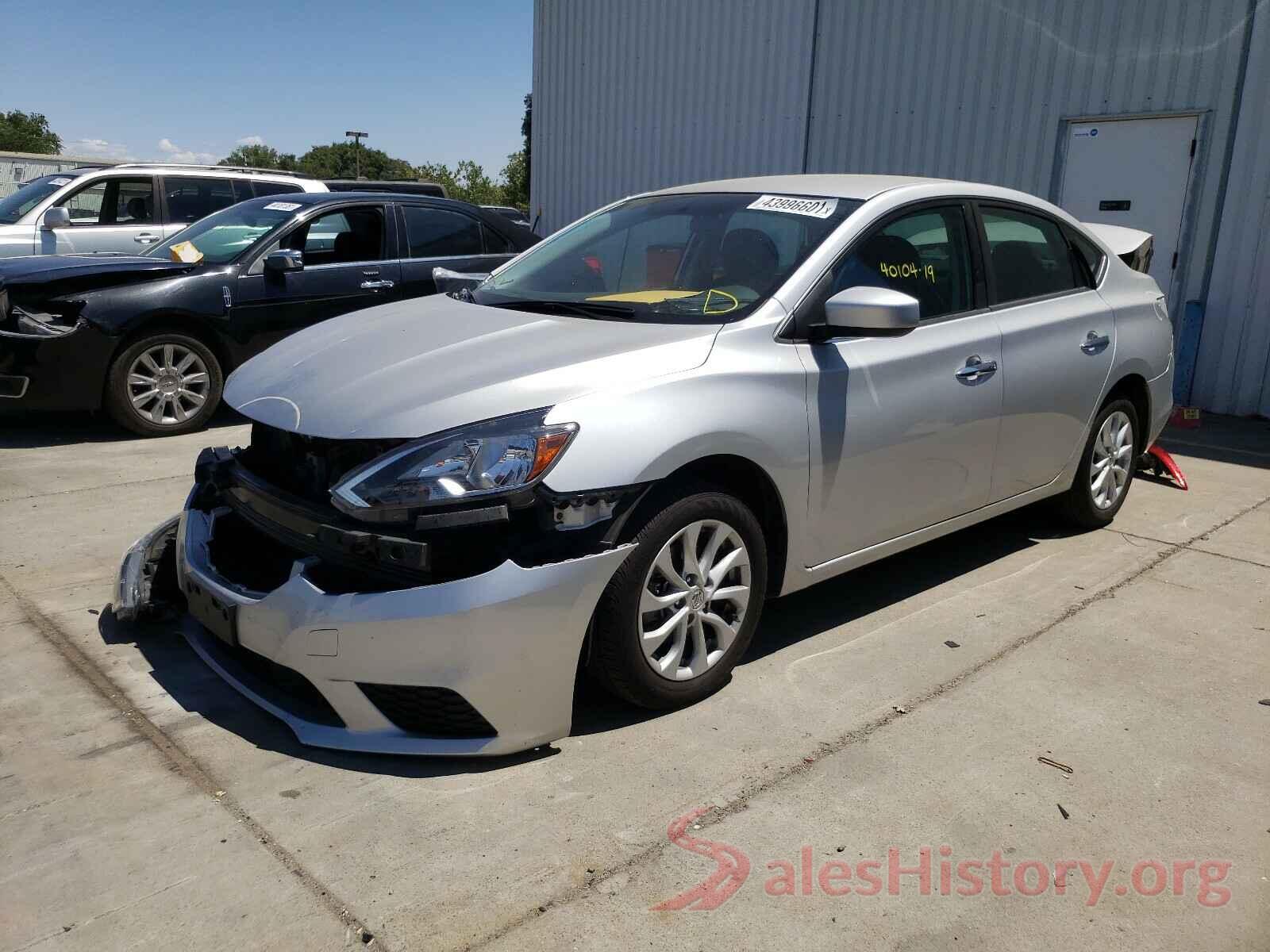 3N1AB7AP9KY345400 2019 NISSAN SENTRA