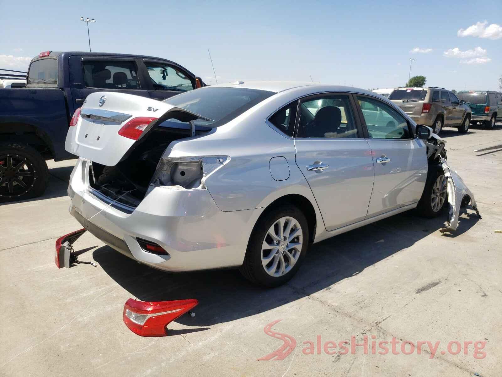 3N1AB7AP9KY345400 2019 NISSAN SENTRA