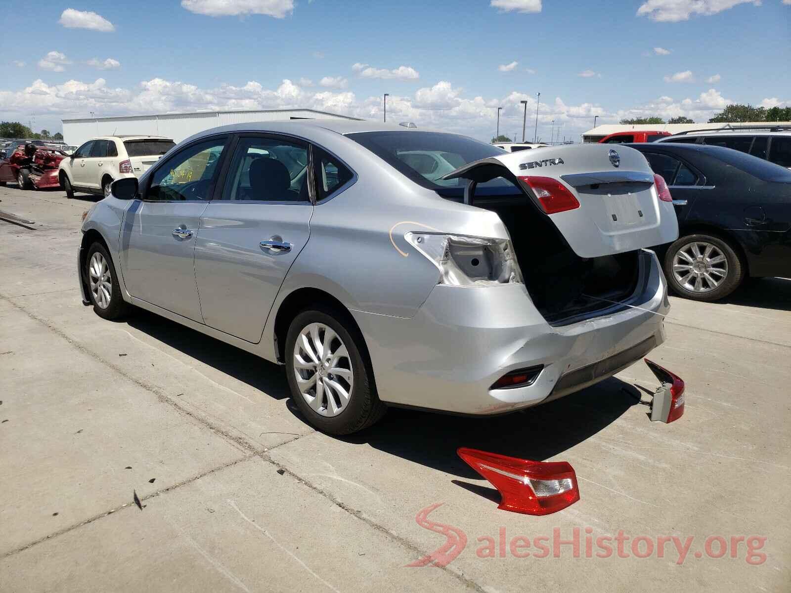 3N1AB7AP9KY345400 2019 NISSAN SENTRA