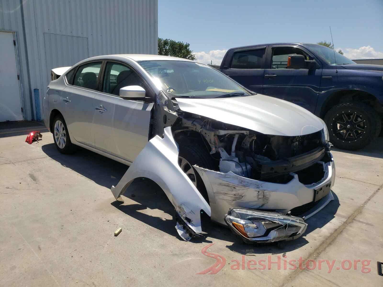 3N1AB7AP9KY345400 2019 NISSAN SENTRA