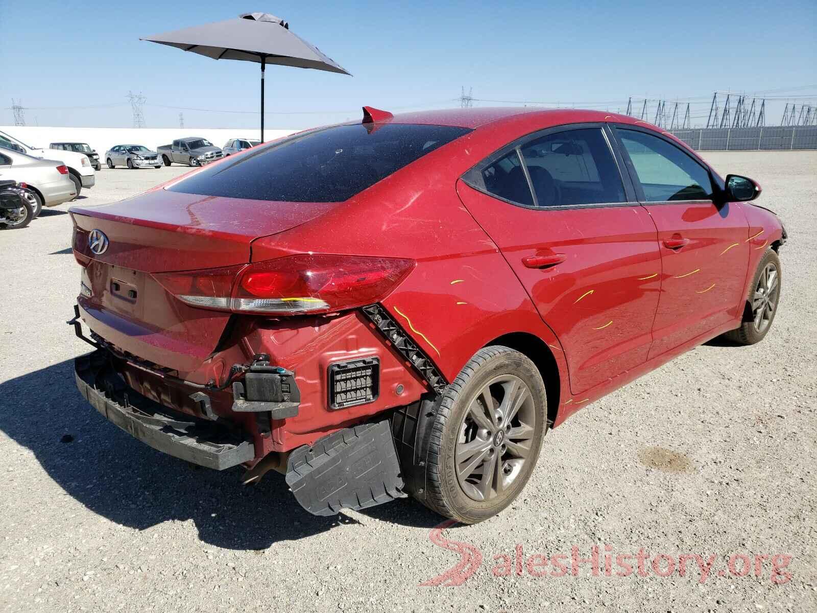 5NPD84LF2JH306669 2018 HYUNDAI ELANTRA