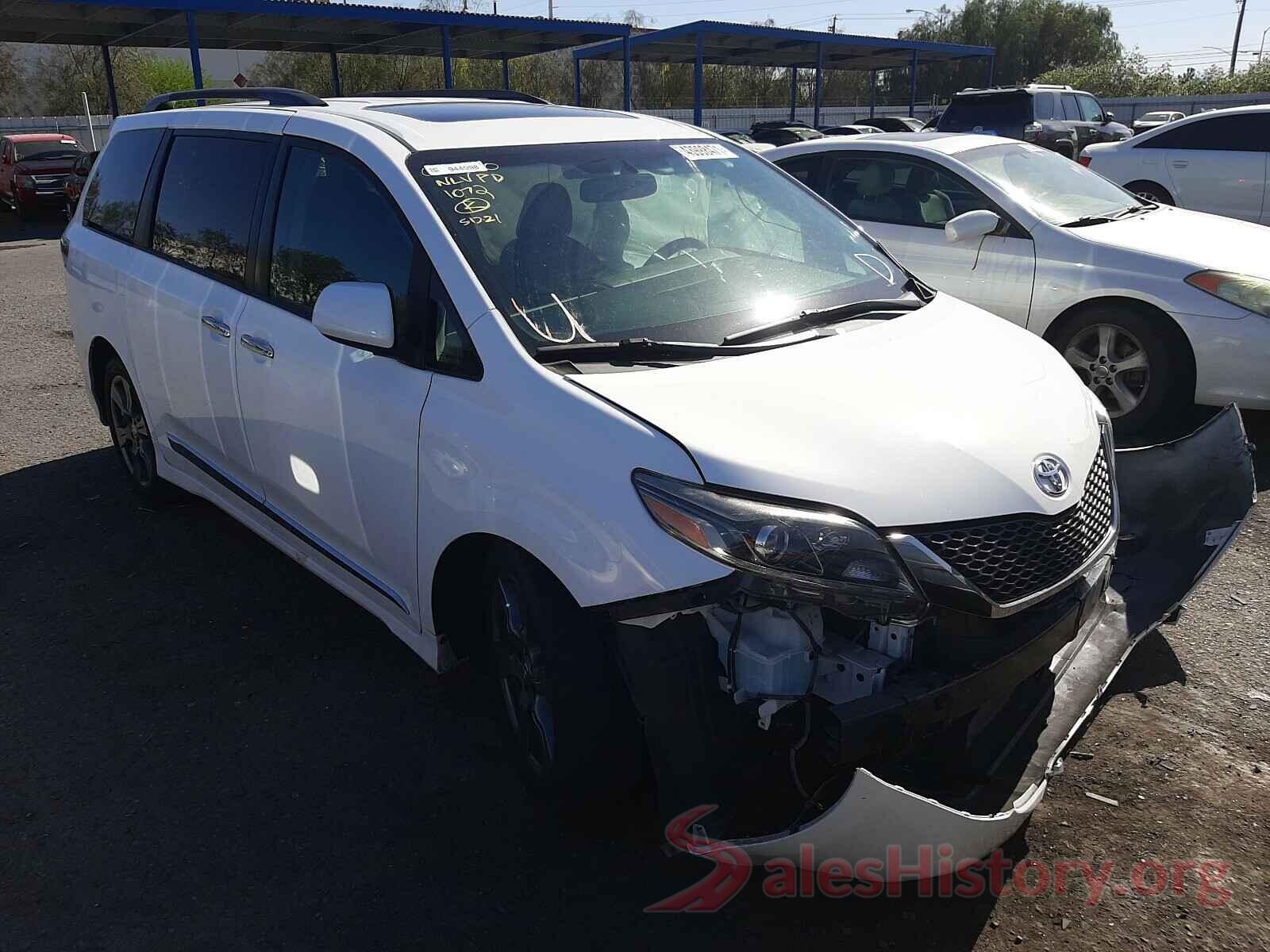 5TDXZ3DCXHS872446 2017 TOYOTA SIENNA