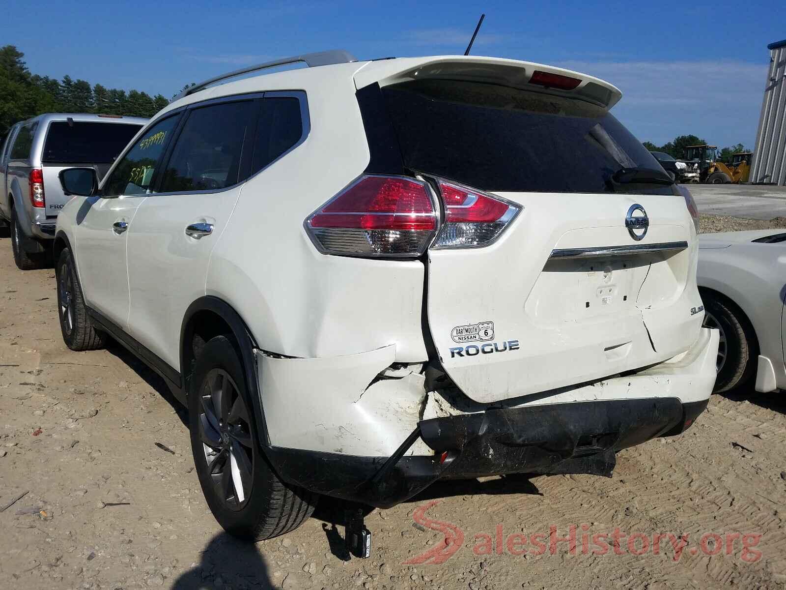 5N1AT2MV8GC771582 2016 NISSAN ROGUE