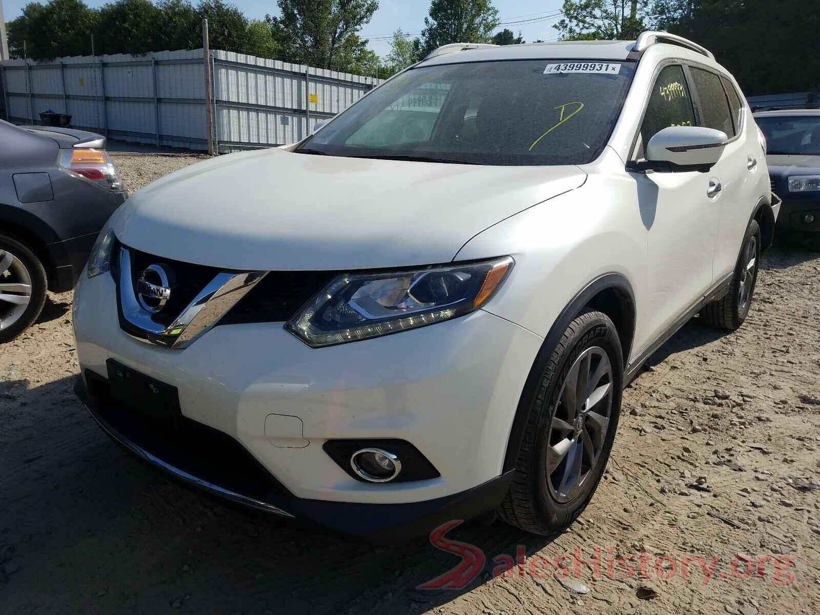 5N1AT2MV8GC771582 2016 NISSAN ROGUE