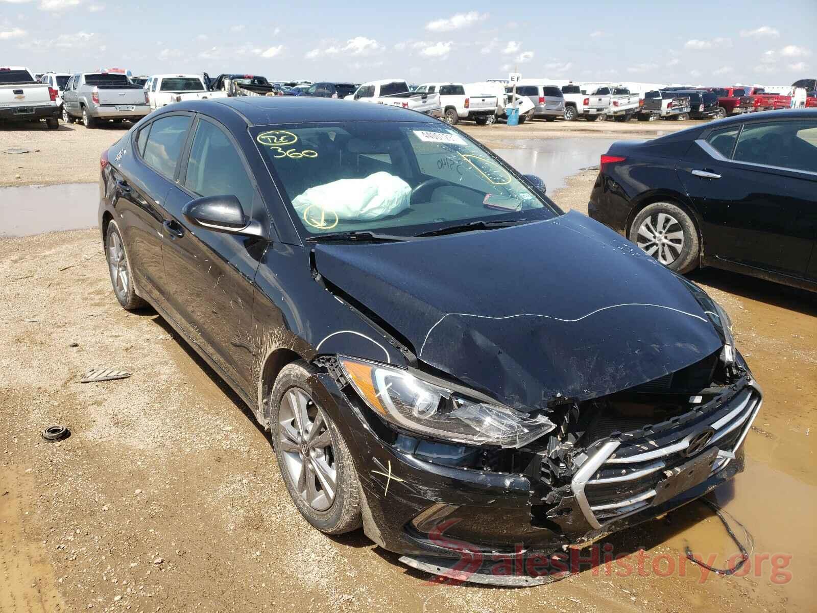 KMHD84LF4JU492040 2018 HYUNDAI ELANTRA