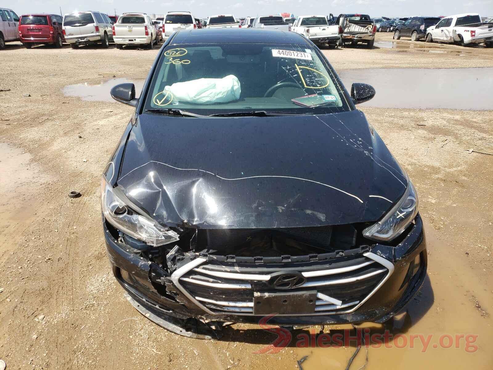 KMHD84LF4JU492040 2018 HYUNDAI ELANTRA