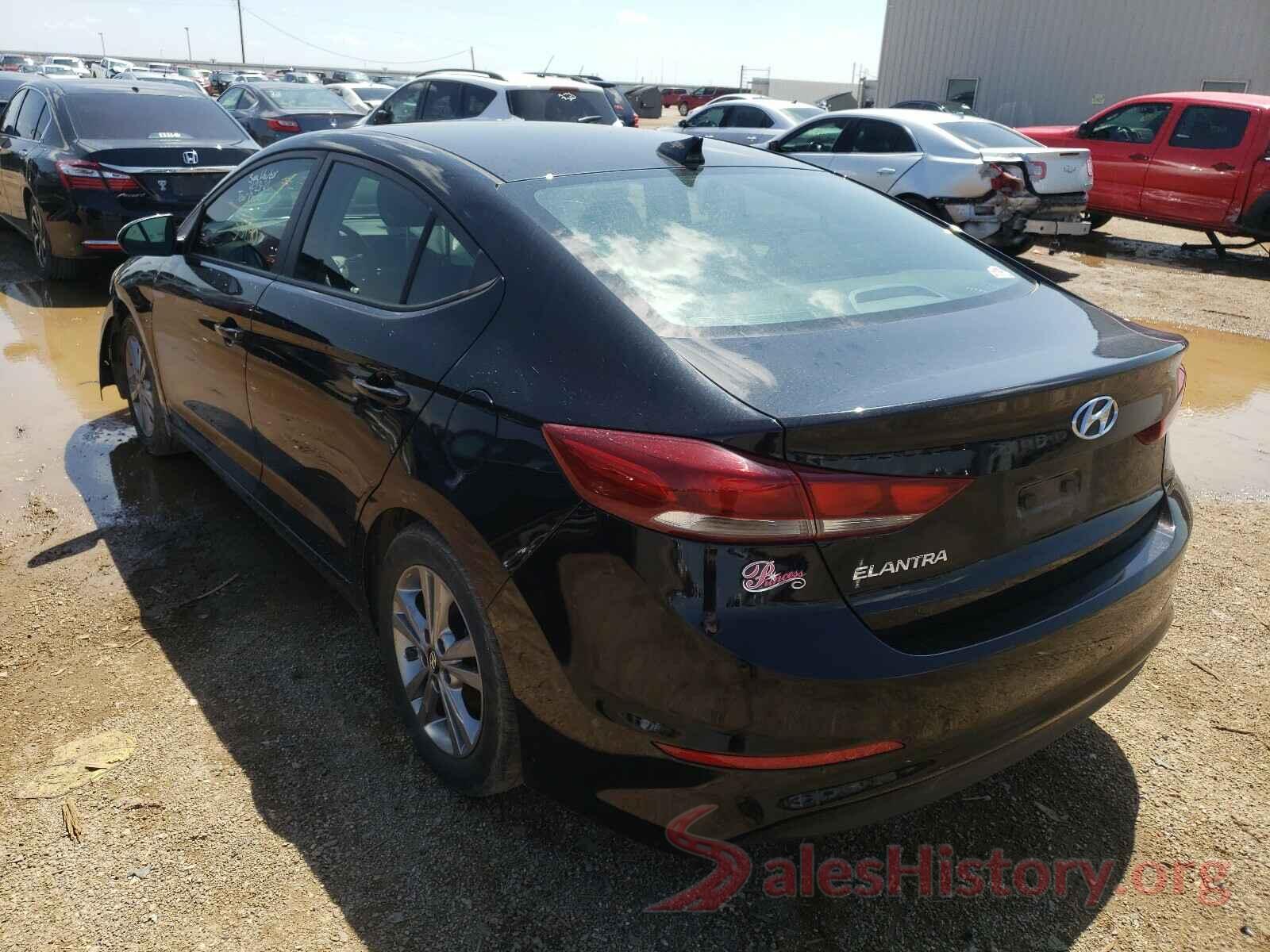 KMHD84LF4JU492040 2018 HYUNDAI ELANTRA